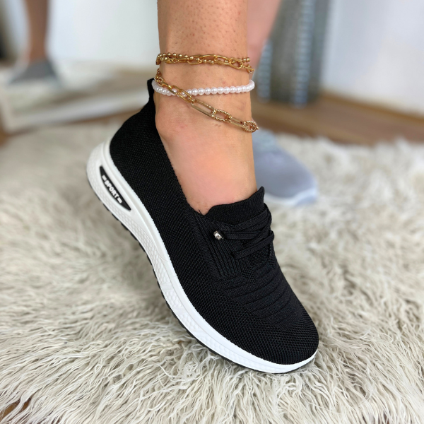 Naliya - Knitted Slip On Sneakers