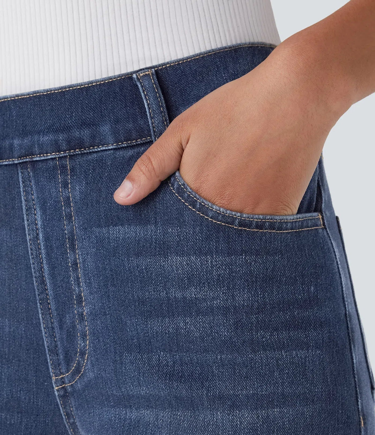 ComfortFit™ - Elastic and comfortable pants with high waist
