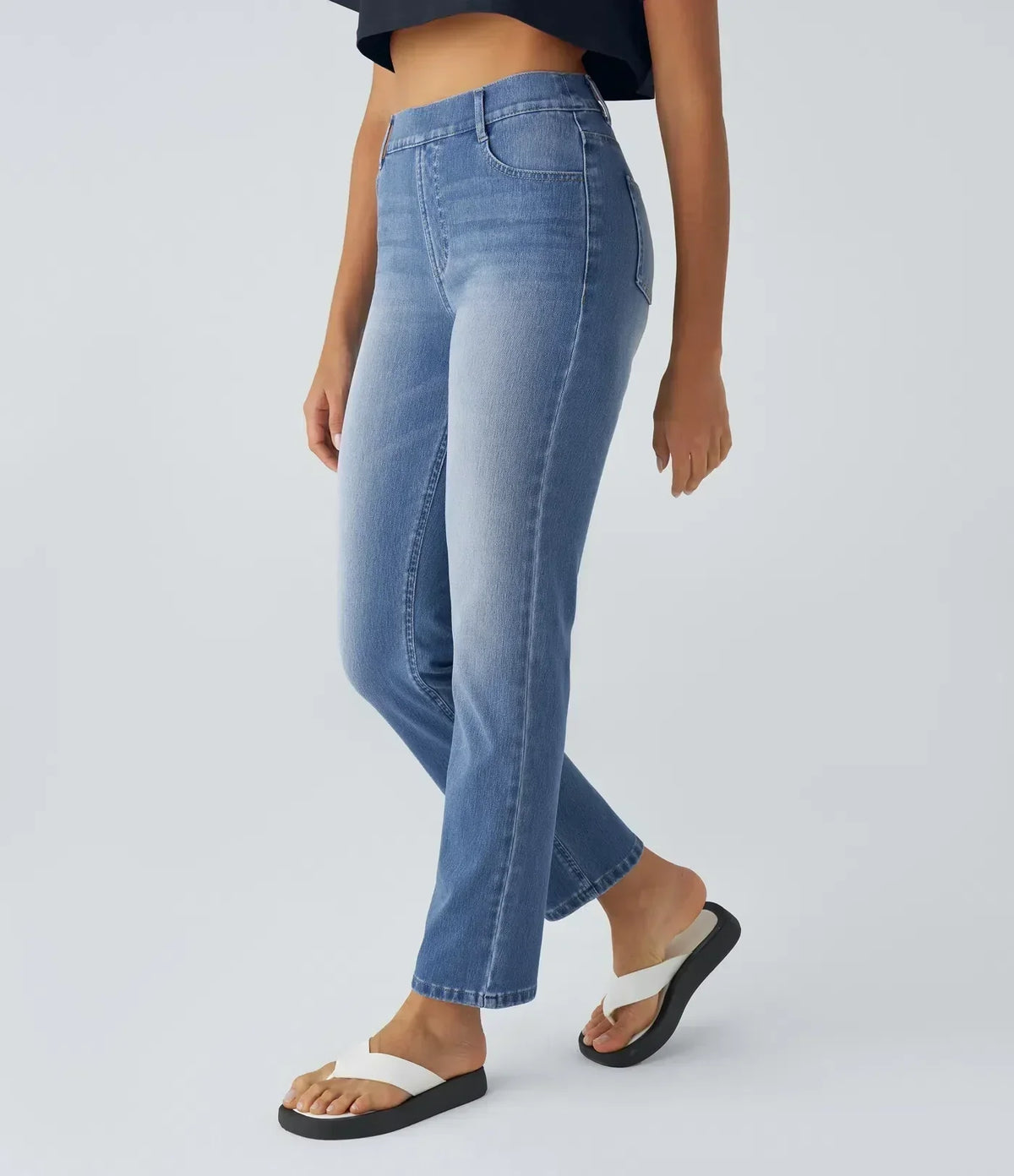 ComfortFit™ - Elastic and comfortable pants with high waist