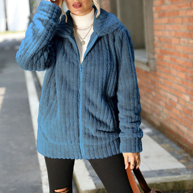 Casual Warm Plush Coat