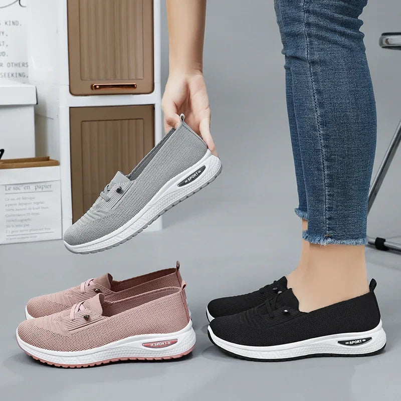 Naliya - Knitted Slip On Sneakers