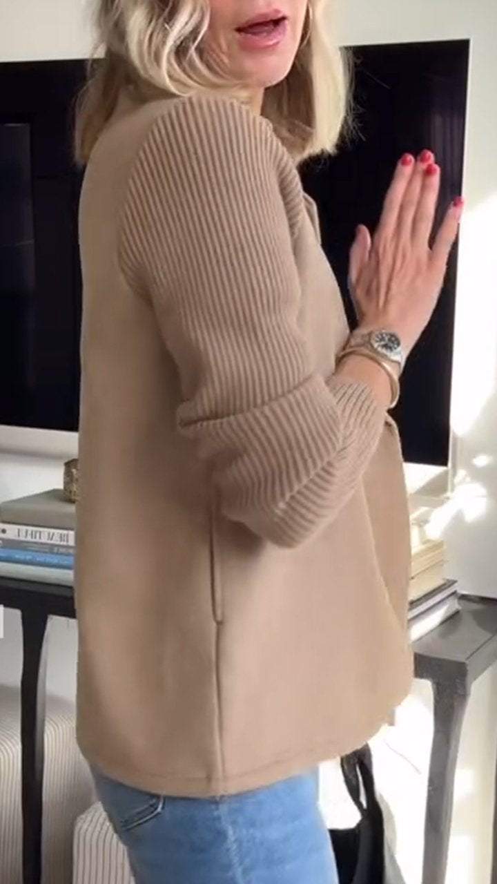 Sasha Casual Blazer Coat - Effortless Comfort Blazer