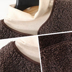 Women's Autumn Button-down Short Warm Vest